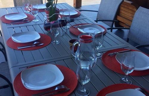 Saint-Louis Villa | Homerez - Spacious villa 15 km away from the beach for 8 ppl. with swimming-pool