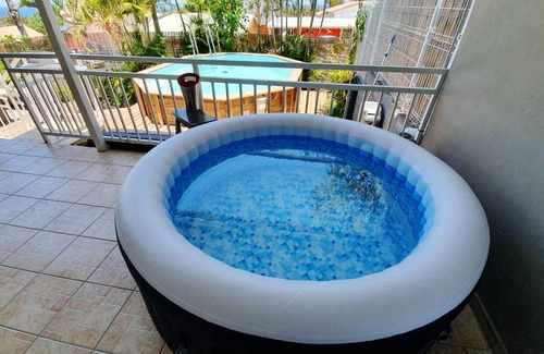 Saint-Joseph Villa | Homerez - Villa 13 km away from the beach with swimming-pool, jacuzzi and garden