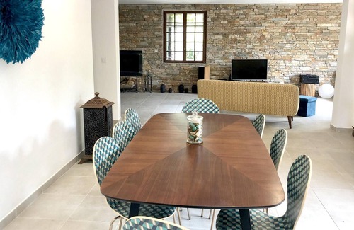 Saze Villa | Homerez - Villa for 8 ppl. with swimming-pool, garden and terrace at Saze