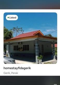 Gerik House | Homestay Fida