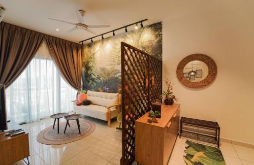 Hulu Kinta Apartment | Horizon Ipoh 8Pax 3R2B - Tropical Bali Retreat