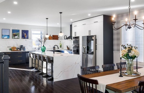 Lower Lawrenceville House | ★ HostWise Stays ★ Rooftop Deck, Garage, *Luxe* Mad Men Vibes