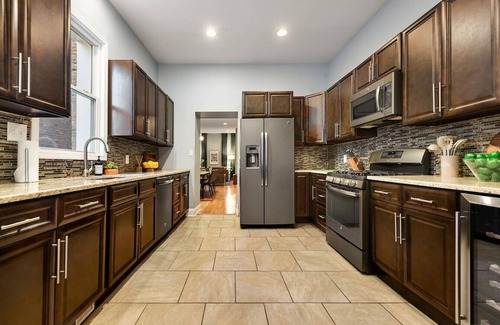 Lower Lawrenceville House | *HostWise Stays* Rooftop Deck | Off-Street Parking | Prime Location!