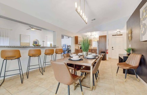North Las Vegas House | Hot Tub & Game Room at 5BR Luxurious Vegas Home