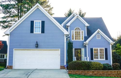 North Raleigh House | Hot Tub, Game Room, Theater Room & Fenced In Yard!