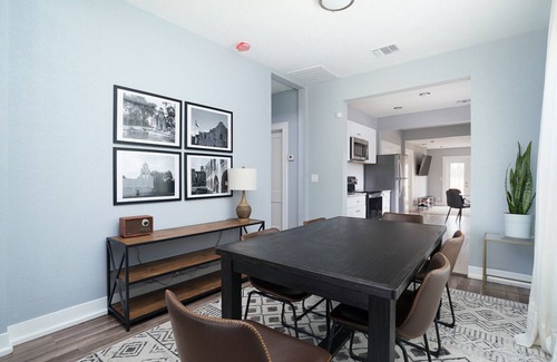 Arena District House | Hot Tub - Jacuzzi - Hays Hideaway - Pet Friendly