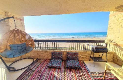 Ad-Dukhaylah Apartment | Hotel appartment sea view 3 bedrooms 3 toilets 3rd floor free wifi Bellevue village agami alexandria families are preferred available all year days