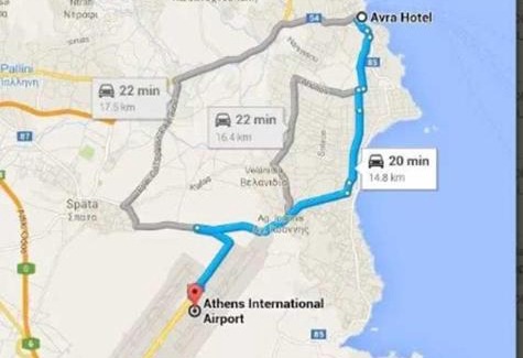 Rafina-Pikermi Hotel | Hotel Avra by Smile hotels - Free Airport Shuttle