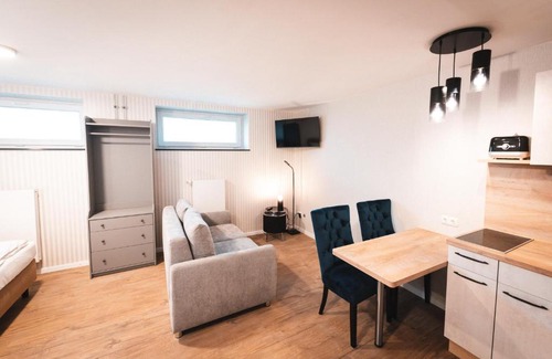 Wittenberge Apartment | Hotel Elbe-Herz-Appartement