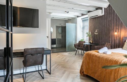 Centrum Apartment | Hotelbed W Aircon At City Villa Tilburg Willem 1