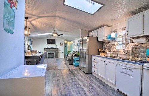 Prudenville House | Houghton Lake Area Home w/Fire Pit & Yard!