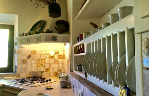 Guardistallo Apartment | Hous Malerin with sea view, fenced garden - by ToscanaTour
