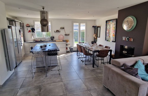 Petiville House | House 12 persons with heated indoor pool 7min from Cabourg