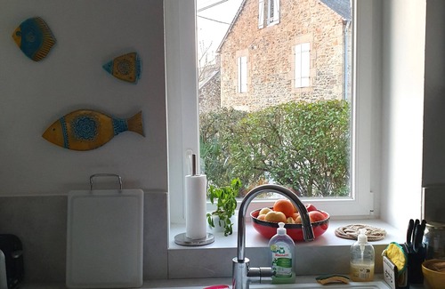 Hillion House | House Beachfront, Beach 400 m, 5 people, near Saint Brieuc