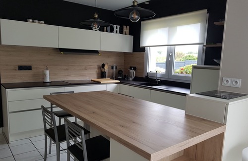 Le Conquet Villa | house/villa - Le Conquet - Roomy contemporary house with 2 pas des beaches, closed garden - Special offer for the week of July 3 - 10 - Us to contact