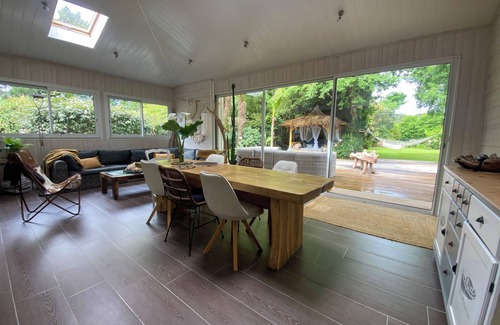 Lanton House | House with heated pool and spa on the Arcachon Basin between sea and forest