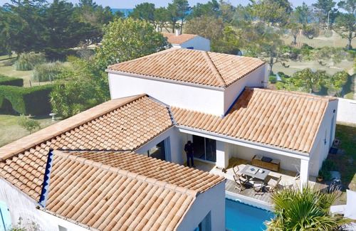 Saint-Denis-d'Oleron House | House with pool for 7 people