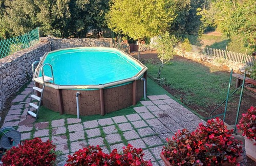 Simignano House | House with private fenced garden and swimming pool for the exclusive use of guests
