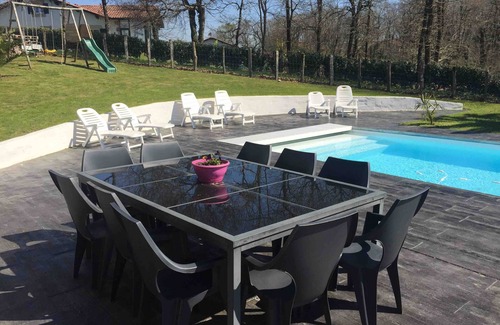 Jatxou House | House with swimming pool, near Biarritz, Anglet, Cambo, Espelette