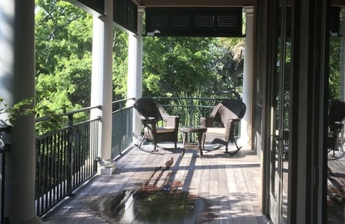 Vanderhorst Plantation House | Huge home w/pool, hot tub, outdoor bar, 2 min to beach.