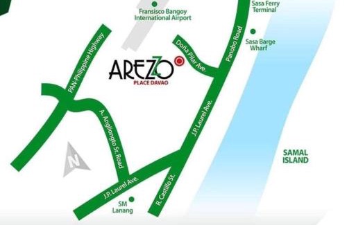 Sasa Apartment | HUGE STUDIO @ Arezzo place Davao condominium