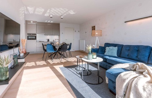 Blankenberge Apartment | Huswell - Apartment in a unique location with swimming pool