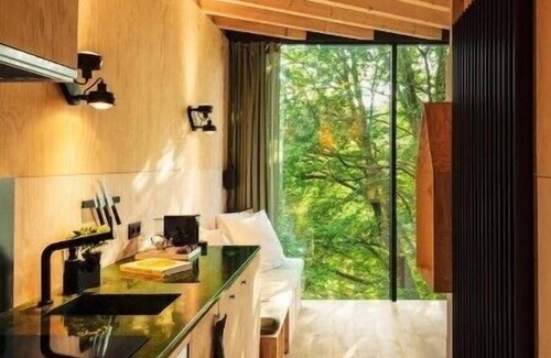 La Roche-en-Ardenne Cabin | Hutstuf - The Owl & private rooftop saunann