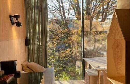 La Roche-en-Ardenne Cabin | Hutstuf - The Owl & private rooftop saunann