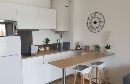 Toulon - Hyeres Apartment | Hyères Port La Gavine - Pretty 2 rooms renovated view on marina