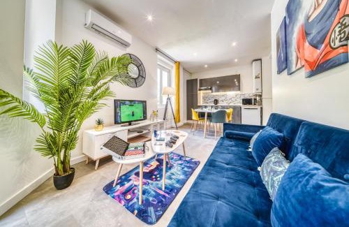 Saint-Etienne Apartment | IDÉAL Pro & Familles, Billard, Borne Arcade, Netflix et Disney Plus, Jeu Bonus OFFERT