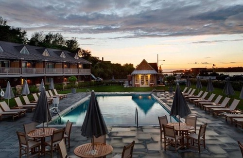 Sag Harbor House | Ideal for Relaxing Retreats w/Harbor Views, Outdoor Fireplaces, Pool & Kayak