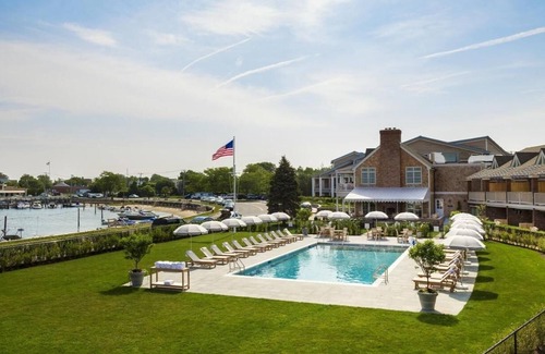 Sag Harbor House | Ideal for Relaxing Retreats w/Harbor Views, Outdoor Fireplaces, Pool & Kayak