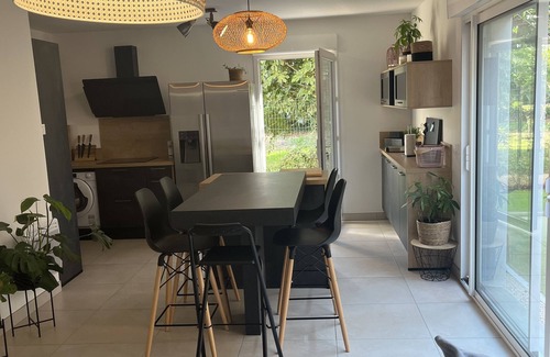 Villeneuve-les-Maguelone Apartment | Ideal family and work duplex 3 bedrooms near beach