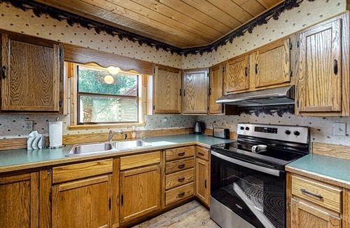 South Fork House | Ideal Gem on the River w/Wood-Burning Fireplace, Spacious Deck, & WiFi