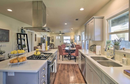 Chico House | Ideally Located Chico Home - Fire Pit & Grill