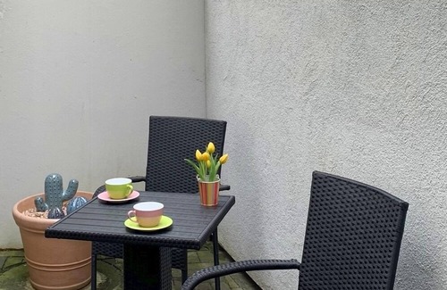 Lubeck City Centre House | Idyllic gangway on the Lübeck old town island