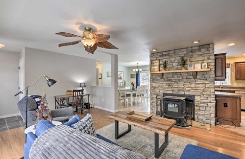 Washington House | Idyllic Washington Retreat with Fire Pit and Yard