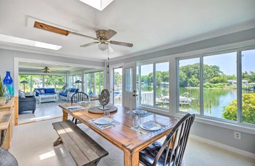 Reedville House | Idyllic Waterfront Home with Game Room and Dock