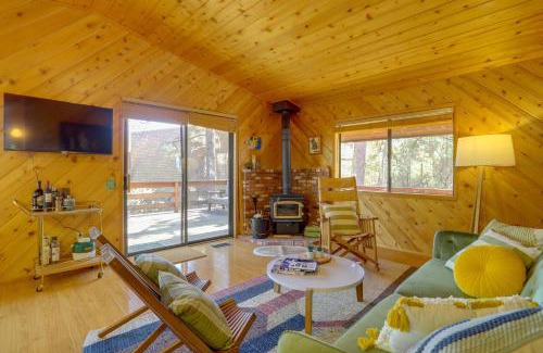 Idyllwild House | Idyllwild Cabin with Deck and Tahquitz Peak Views