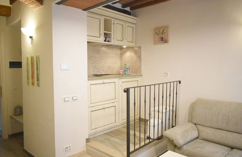 Montepulciano Apartment | Il Buonumore apartment, Il Bravio studio apartment with kitchenette