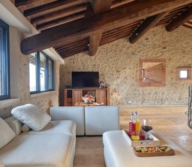 Monteriggioni Villa | Il giardino sotto le stelle