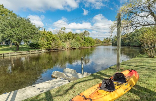 Dickinson House | Immaculate waterfront retreat on 4 acres with private pool & dock