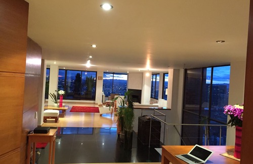 El Palomar Apartment | IMPRESSIVE FURNISHED PENTHOUSE WITH AMAZING VIEWS IN ROSALES-BOGOTA.