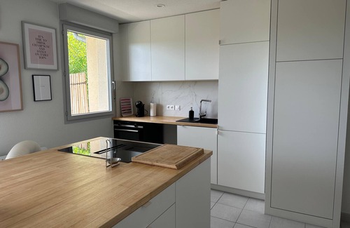 Pradines Apartment | In a residence + parking, 5 min from Cahors, pets welcome