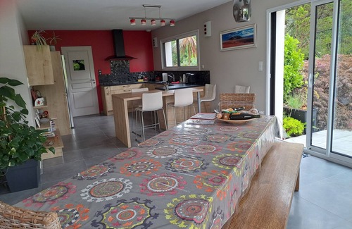 Fouesnant House | In Fouesnant recent spacious and quiet house with garden 2 km from the sea
