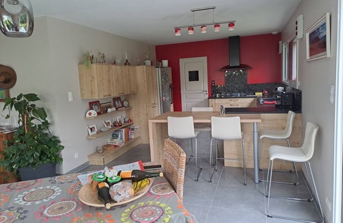Fouesnant House | In Fouesnant recent spacious and quiet house with garden 2 km from the sea