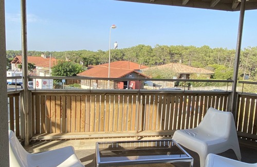 Contis-les-Bains Apartment | In the heart of Contis plage 200 m from the sea