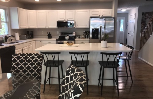 Bolivar House | In-town Harpers Ferry house with pool/hot tub in your own private wooded oasis