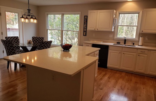 Bolivar House | In-town Harpers Ferry house with pool/hot tub in your own private wooded oasis