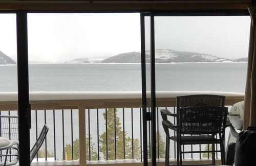 Dillon Condo | Incredible Lake Front View on Lake Dillon! FULLY UPDATED!